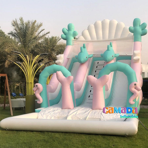 <span class=keywords><strong>Toboggan</strong></span> aquatique gonflable Undersea World Parties <span class=keywords><strong>Toboggan</strong></span> Dauphin et hippocampe <span class=keywords><strong>Trampoline</strong></span> <span class=keywords><strong>Toboggan</strong></span> Pastel Water Splash Pool - Product Image 1