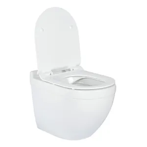 Cisterna nascosta per toilette appesa a parete in ceramica stile giapponese wc parete appesa wc