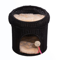 Nouvelle Tente de Couchage Portable pour Animaux de Compagnie Style Dessin Animé Chien Chat en Polyester, Idéale pour l'Été 2025 – Vente Chaude
