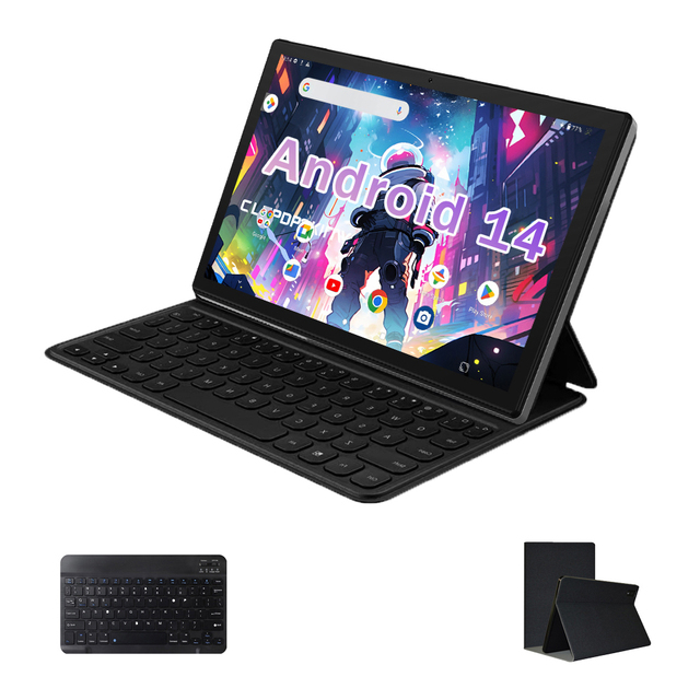 Newest 10.1 Inch Tablets Android 14 Octa Core 5000mAh 4+64GB 5G Wifi Android Gaming Tablet PC