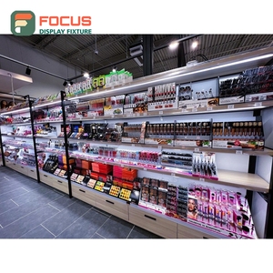 ชั้นวางโชว์ต่อผมแบบติดผนังหลายชั้นสำหรับร้านค้า - Product Image 3