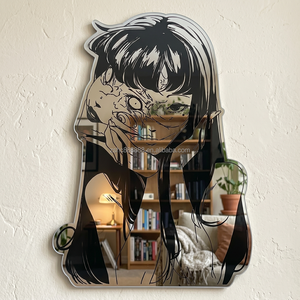 Miroir décoratif d'intérieur en acrylique, thème <span class=keywords><strong>Anime</strong></span> <span class=keywords><strong>Tomie</strong></span>, style Art Déco, écologique, pour la maison, vente directe usine - Product Image 3