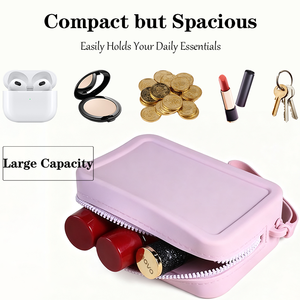 Biểu Tượng Tùy Chỉnh Silicone Đồng Xu Ví Vòng Tay Túi Mềm Bền Di Động Không Thấm Nước Sinh Thái Thân Thiện Với Mini Pouch Cho Fba Dropshipping - Product Image 3