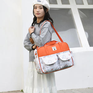 Moda organizador personalizado pañal Caddy bebé pañal mamá adulto reutilizable bolsa de pañales - Product Image 4