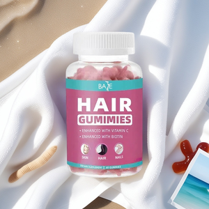 Gommes naturelles à la <span class=keywords><strong>biotine</strong></span> pour les <span class=keywords><strong>cheveux</strong></span> <span class=keywords><strong>et</strong></span> les <span class=keywords><strong>ongles</strong></span> Vitamines pour une croissance plus rapide pour les adolescents - Product Image 1