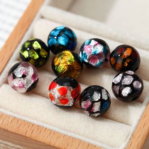 Cuentas de cristal de estilo japonés con diseño de cielo estrellado, cuentas sueltas de cristal, pulsera, horquilla, materiales para abalorios, accesorios para manualidades. - Product Image 5