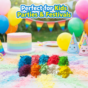 Polvo de Colores para Niños, Seguro, No Tóxico, Color Personalizado, para Edades de 5 a 7 Años, Diversión al Aire Libre - Product Image 3