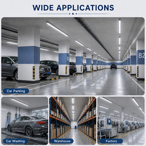 RECOLUX <span class=keywords><strong>Luminaire</strong></span> LED Tri-Proof Moderne avec Moteur LED Intégré et Câbles Sans Halogène en Option <span class=keywords><strong>pour</strong></span> Parking Automobile - Product Image 6