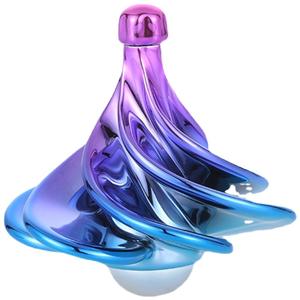 Toupie en plastique à énergie éolienne, technologie de pointe, <span class=keywords><strong>jouet</strong></span> à manivelle manuelle à air comprimé pour bébés de 0 à 24 mois, soulage la tension - Product Image 5