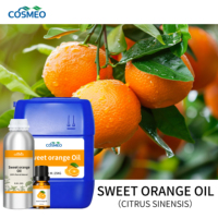 Huile essentielle d'orange douce 100% pure naturelle pressée à froid, qualité supérieure, en vrac, pour matières premières cosmétiques, diffuseur, aromathérapie