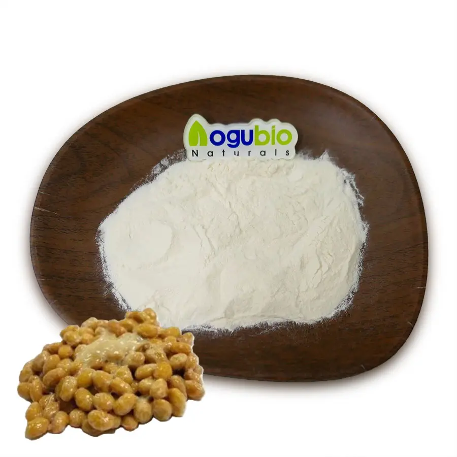 Aogubionattokinase粉末食品サプリメントバルク2000fu5000fu nattokinase Natto Extract nattokinase粉末