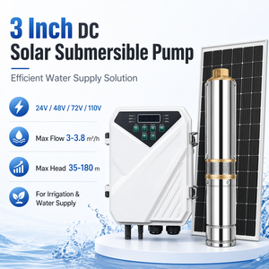 Pompe solaire hybride extérieure 2 en 1, 1,2 kW, pour piscine et irrigation agricole, modèle 3DPC3.5-80-48-600 - Product Image 2