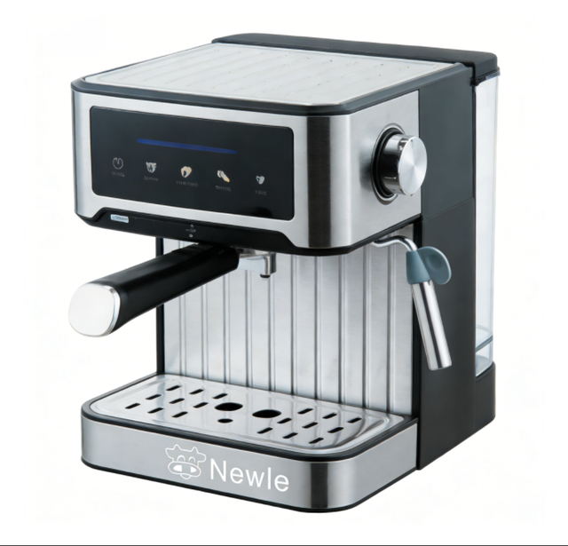 20 Bar Espresso Coffee Machine with ErP Compliance 2-in-1 Coffee Pod and Powder Maker 1.6L Capacity Coffee Machine with VDE Plug