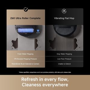 Mova Z60 Ultra Robot Vacuum Cleaner Mop 28000Pa Obstacle Crossing AutoShield Carpet Protection Zero Tangling Duobrush Extendable - Product Image 4