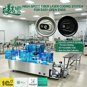 Máquina de Marcado Láser Inteligente, Grabado Láser de Fibra, Recepción Automática de Material, Trazabilidad de Código GS1, Equipo de Producción de Alta Velocidad - Product Image 1