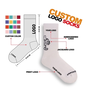 Wholesale <strong>Custom</strong> Crew Cotton Unisex <strong>Socks</strong> Designer Made Your Own logo Unisex Sox <strong>Socks</strong> - Product Image 1
