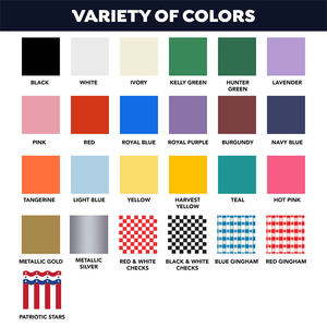 54 في x قدم غطاء طاولة حفلات مقاوم للماء لفة بلاستيكية للاستعمال مرة واحدة مع قاطع منزلق للطاولات المستديرة المستطيلية - Product Image 4