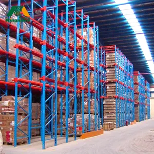 Warehouse Metal Stainless Steel Heavy Duty Storage Shelf Pallet Racking System Drive In Pallet Rack For Industrial