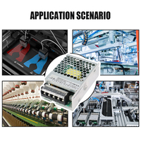 Alimentation à découpage HLTNC série LRS, convertisseur AC-DC compact et fin pour moteur pas à pas, contrôleur CNC et automatisation par relais