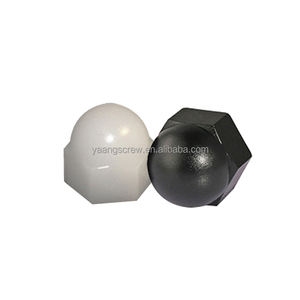 Capuchon d'écrou en plastique M8 1000 pièces de protection d'écrou de boulon <span class=keywords><strong>noir</strong></span> couvercle hexagonal pour voitures capuchon dôme avec filetage M3 - Product Image 6
