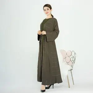 2023 Wholesale Manufacturer Supplier Abaya Designs Dubai Turkey Abaya Muslim Dresses Islamic Clothing