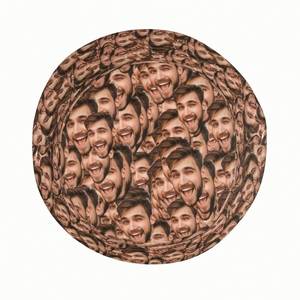 Custom Photo Printed Fisherman Bucket Hat Funny Street Style Polyester Cap for Men Women for Beach Travel Cartoon <b>Leaf</b> Pattern - Product Image 2