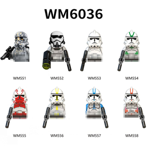 Figuras de Acción de Star Wars: Clone Troopers, Wrecker, Scout, Republic Commando, <span class=keywords><strong>Appo</strong></span>, Echo, Cody, Rex, Jesse, SEV, Gree, Kashyyyk - Product Image 2