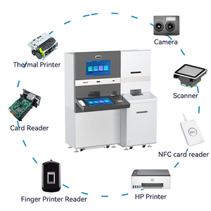 Nuevo <span class=keywords><strong>cajero</strong></span> automático de autoservicio OEM ODM VTM Quiosco de <span class=keywords><strong>cajero</strong></span> virtual bancario VTM - Product Image 6