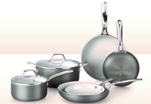 Set di pentole anodizzate rigide Set di pentole antiaderenti per pentole Set di pentole antiaderenti da cucina - Product Image 3