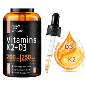 Aegelwell <span class=keywords><strong>Vitamina</strong></span> D3 Líquida con <span class=keywords><strong>Vitamina</strong></span> <span class=keywords><strong>K2</strong></span> MK-7 |   <span class=keywords><strong>Gotas</strong></span> Líquidas de <span class=keywords><strong>Vitamina</strong></span> <span class=keywords><strong>D</strong></span> 5000 UI, Apoyan la Salud de los Huesos y el Corazón, Aumentan la Energía - Product Image 1