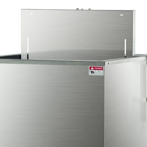Machine de mise sous vide industrielle à double chambre pour aliments, poisson, sandwichs, avec tunnel de rétraction à eau chaude - Product Image 3