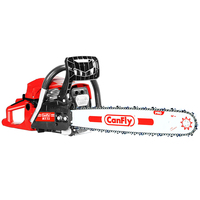 Tronçonneuse à Essence Canfly X5 Professionnelle Puissante pour la Coupe de Bois, Outil de Jardin