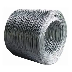Filo di acciaio zincato a caldo di buona qualità 9 10 12 14 16 18 Gauge elettro zincato filo legante in ferro per la costruzione