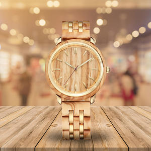 Luxury Men's <b>Wooden</b> <b>Watch</b> Chronograph Movement Custom Logo Engraved Oval Analog Power Reserve Private Label Luxury Wristwatch - Product Image 6