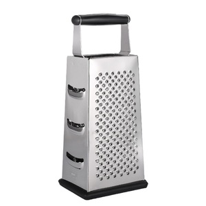Râpe à quatre faces en acier inoxydable 430, outil multifonction pour légumes, pommes de terre, fromage, champignons, lavage à la main uniquement - Product Image 3
