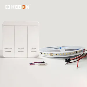 2024 새로운 사용자 정의 홈 조명 2835 12w 24v SMD 6000k 지능형 흐름 Led 스트립 빛