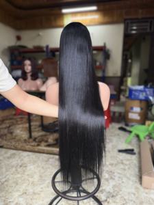 Peluca de Cabello Humano 100% Directo de Fábrica, Peluca de Cabello Remy con Frente de Encaje, Longitud y Densidad Personalizadas para Compradores Globales - Product Image 2