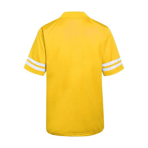 Maillots de football américains imprimés à manches courtes respirants de qualité supérieure en gros avec logo personnalisé, maillot de football uni pour équipe - Product Image 6