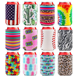 Fundas Personalizadas para Latas de Cerveza, Fundas de <span class=keywords><strong>Neopreno</strong></span> para Latas Estándar de 12 Onzas, Enfriadores de Cerveza para Fiestas o Regalos - Product Image 1