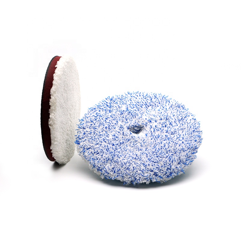 Профессиональная Полировочная губка CR для автомобиля, полировочные колодки из микрофибры для мытья автомобилей