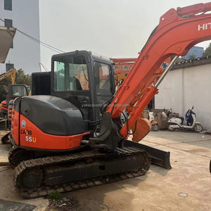 Original Japan Used Hitachi ZX55 ZX50 5.5 Ton <b>small</b> digger Excavator with Yanmar Engine In Stock Fast Delivery - Product Image 5