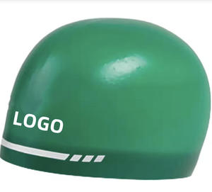 Bonnet <span class=keywords><strong>de</strong></span> bain en silicone pour hommes et femmes 2025, entraînement et compétition, design <span class=keywords><strong>de</strong></span> <span class=keywords><strong>casque</strong></span> 3D souple pour faible résistance, bonnet <span class=keywords><strong>de</strong></span> bain personnalisé - Product Image 4