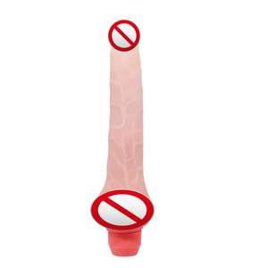 BAILE Biegsamer Realistischer Dildo-<span class=keywords><strong>Vibrator</strong></span> mit Eingebauten Gelenken Weicher Silikon-Stab Weibliches Erwachsenen-Masturbationsspielzeug Wasserdicht IPx6 - Product Image 3
