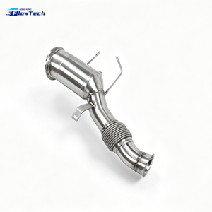 Tubo de Escape Turbo de Alto Flujo de Acero Inoxidable Pulido para B58 X5 X6 735 740 3.0T OPF, Mejora de Rendimiento - Product Image 3