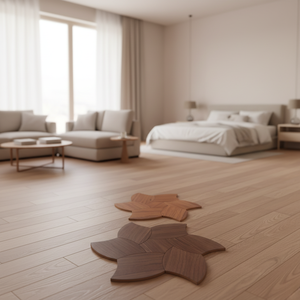 Деревянный пол цвета дымчатого дуба, новый стиль, водостойкий паркет из дуба, деревянное напольное покрытие - Product Image 3