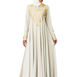 White and Gold Abaya: Elegant & Luxurious Designs White and Gold Abaya: Elegant & Luxurious Designs