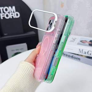 Fundas Forros 360 3 en 1 Transparentes Magnéticas con Brillo para <span class=keywords><strong>iPhone</strong></span> 18 17 16 15 <span class=keywords><strong>Pro</strong></span> <span class=keywords><strong>Max</strong></span> 17e <span class=keywords><strong>14</strong></span> 13 <span class=keywords><strong>Pro</strong></span> <span class=keywords><strong>Max</strong></span> - Product Image 4