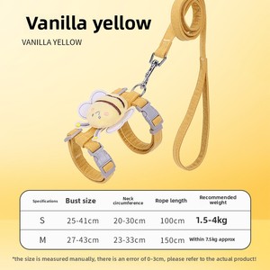 Arnés y Correa Ajustable <span class=keywords><strong>para</strong></span> <span class=keywords><strong>Gatos</strong></span>, Correa de Paseo en Forma de I, Arnés y Correa <span class=keywords><strong>para</strong></span> <span class=keywords><strong>Gatos</strong></span> a Prueba de Escape - Product Image 6