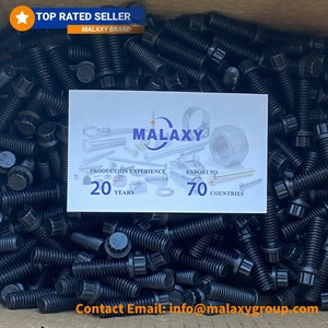 Malaxy 12 điểm Bolt (tiêu chuẩn Mỹ) Lớp 12.9 Oxit Đen thô đầy đủ chủ đề vít cường độ cao cấp 10 vít tự động - Product Image 4