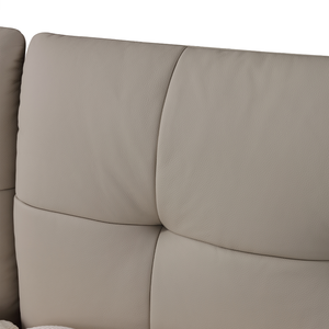 Cama Inteligente de Cuero Genuino con Almacenamiento Debajo de la Cama, Diseño Moderno que Ahorra Espacio, Tamaño <span class=keywords><strong>Queen</strong></span> para Dormitorios Familiares y Hoteles de Lujo - Product Image 3